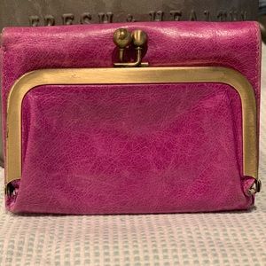 Purple Hobo Riva Compact Wallet